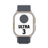 Apple Watch Ultra 3/ GPS/ Cellular/ 49mm/ Caja Titanio Negro/ Correa Loop Alpine Negra L