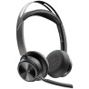 Auriculares Inalámbricos Poly Voyager Focus 2 para Microsoft Teams + Adaptador USB-C-A + Soporte de Carga/ con Micrófono/ Blu...