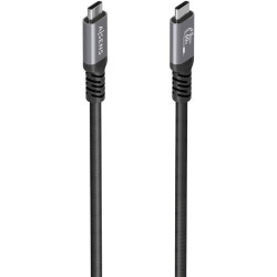Cable USB 3.2 Tipo-C Aisens  A107-0991/ USB Tipo-C Macho - USB Tipo-C Macho/ Hasta 60W/ 5Gbps/ 7m/ Negro