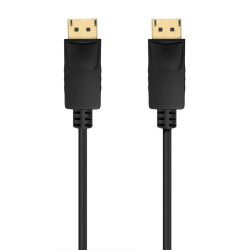 Cable DisplayPort 1.2 CCS 4K Aisens A124-0740/ DisplayPort Macho - DisplayPort Macho/ Hasta 5W/ 2300Mbps/ 2m/ Negro