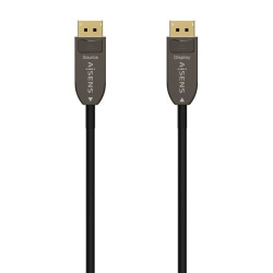 Cable DisplayPort 1.4 AOC 8K Aisens A155-0607/ DisplayPort Macho - DisplayPort Macho/ 15m/ Negro