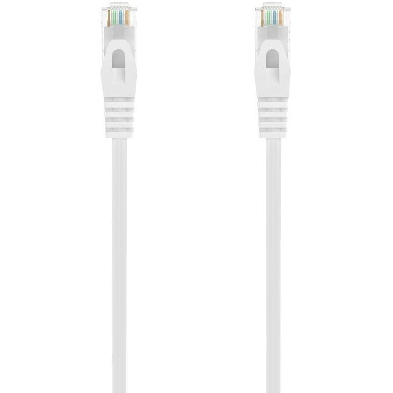 Cable de Red RJ45 AWG24 UTP Aisens A145-0592 Cat.6A/ LSZH/ 30cm/ Blanco