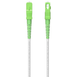 Bobina de Fibra Óptica G657A2 3.0 9/125 SMF Aisens A152-0620/ LSZH/ 200m/ Blanco