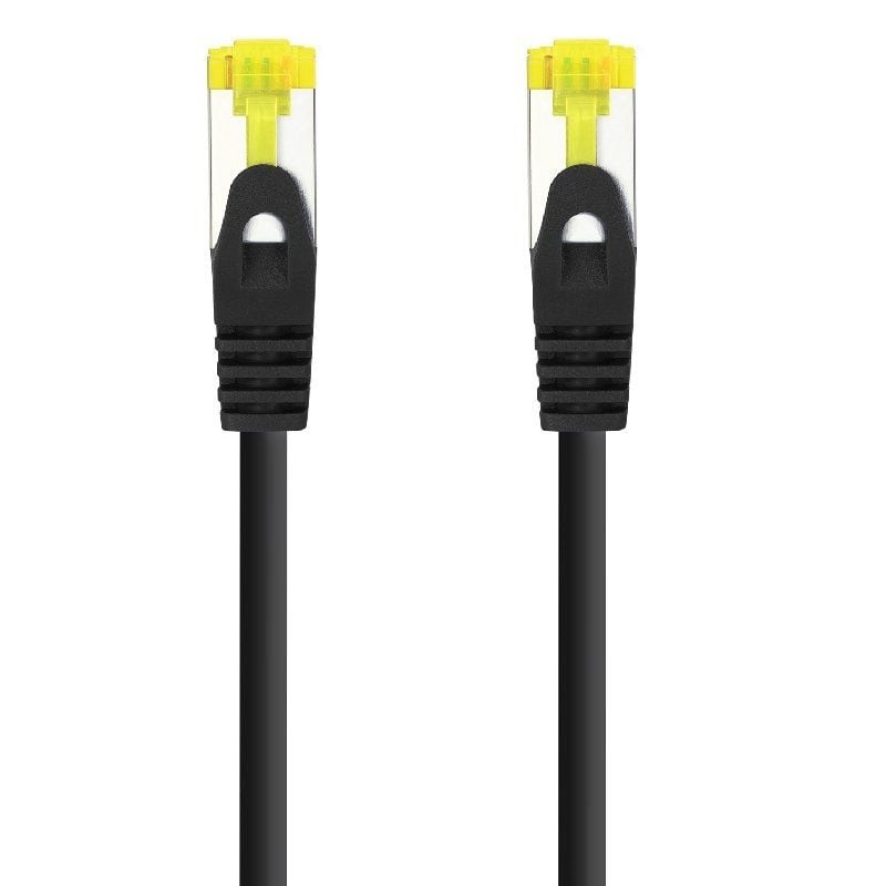 Cable de Red RJ45 SFTP Nanocable 10.20.1900-L25-BK Cat.6A/ LSZH/ 25cm/ Negro
