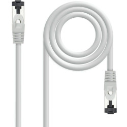 Cable de Red RJ45 SSTP Nanocable 10.20.2000-L30 Cat.8.1/ 30cm/ Gris