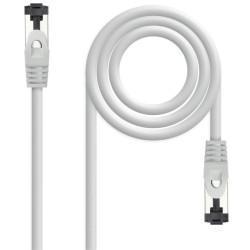 Cable de Red RJ45 SSTP Nanocable 10.20.2003 Cat.8.1/ 3m/ Gris