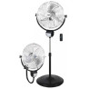 Ventilador 2 en 1 Orbegozo PWS 3050/ Pie/ Pared/ 120W/ Aspas 50cm/ 3 velocidades