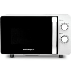 Microondas Orbegozo MI 2060 CE/ 700W/ Capacidad 20L/ Blanco