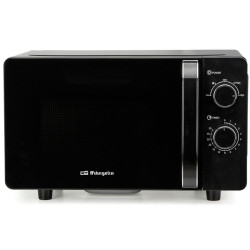Microondas Orbegozo MI 2061 CE/ 700W/ Capacidad 20L/ Negro