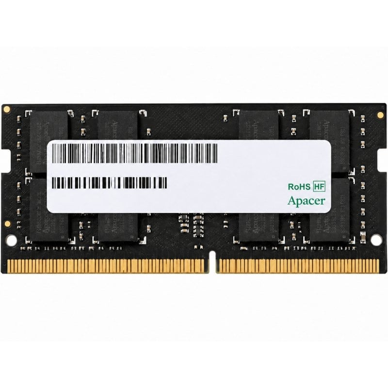Memoria RAM Apacer ES.08G21.GSH 8GB/ DDR4/ 3200MHz/ 1.2V/ CL22/ SODIMM