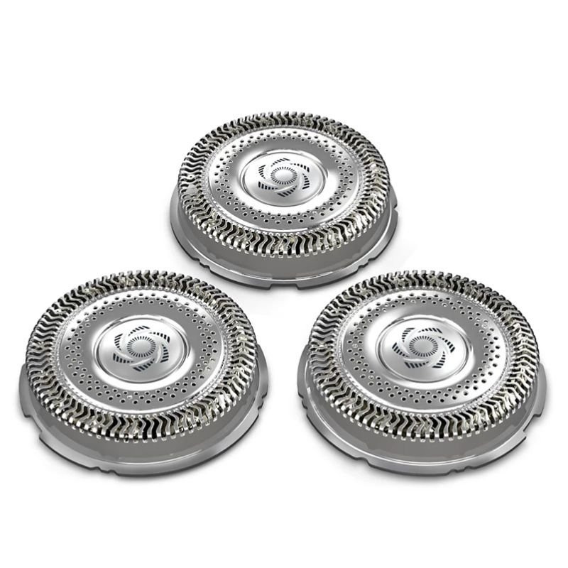 Cabezal de Reemplazo para Afeitadora Eléctrica Philips SH91/ Pack 3