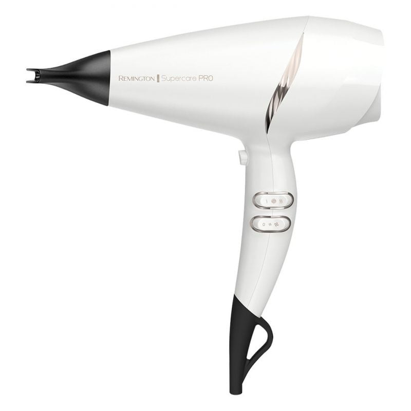 Secador Remington SuperCare Pro 2200 AC7200W/ 2200W/ Iónico/ Blanco
