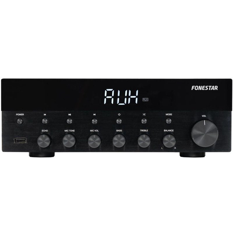 Amplificador estéreo Fonestar AS-1515/ 30W