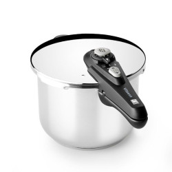Olla a Presión Bra Vitesse A185104/ Ø24cm/ 9L/ Acero Inoxidable/ Apta para Inducción