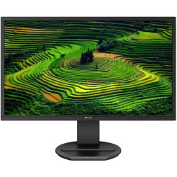 Monitor Profesional Philips 221B8LJEB 21.5'/ Full HD/ Multimedia/ Regulable en altura/ Negro