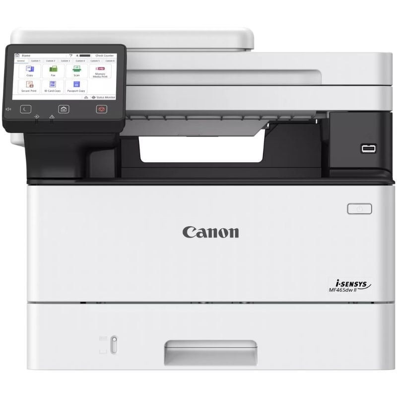 Multifunción Láser Monocromo Canon i-SENSYS MF465dw II WiFi/ Fax/ Dúplex/ Blanca