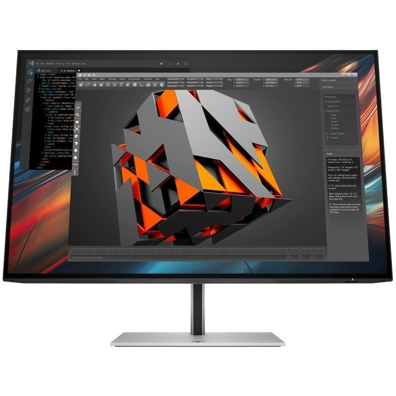 Monitor Profesional HP serie 7 Pro 23.8'/ Full HD/ Regulable en Altura/ Plata