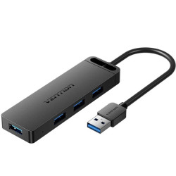 Hub USB 3.0 Vention CHLBF-SCB2/ 4xUSB/ 1xUSB Tipo-C PD