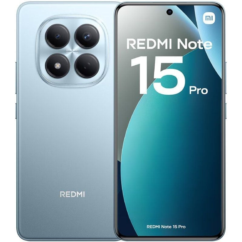 Smartphone Xiaomi Redmi Note 15 Pro 8GB/ 256GB/ 6.83'/ Azul Glaciar