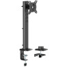 Soporte de Mesa para Monitor Aisens DT34TSR-455/ Giratorio/ Inclinable/ hasta 12kg
