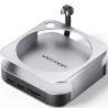 Docking para Mac Mini USB Tipo-C Vention THIHAG/ Ranura SSD M.2/ 4xUSB/ 1xUSB Tipo-C/ 1xDisplayPort 4K/ 1xLector Tarjetas/ 1x...