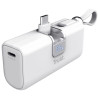 Powerbank 5000mAh Trust Pacto 26105/ 18W/ Blanca