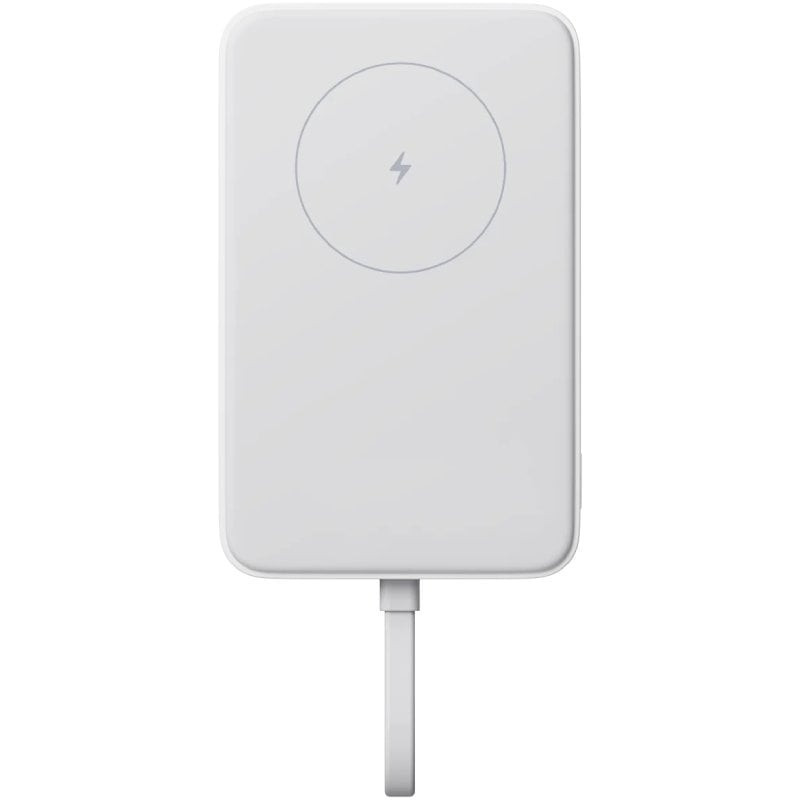 Powerbank 10000mAh Xiaomi 33W Magnetic Power Bank 10000 (Integrated Cable)/ Wireless/ Blanca