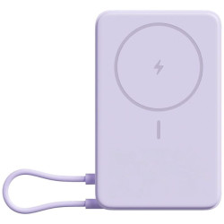 Powerbank 10000mAh Xiaomi Magnetic Power Bank 10000/ Wireless/ Púrpura