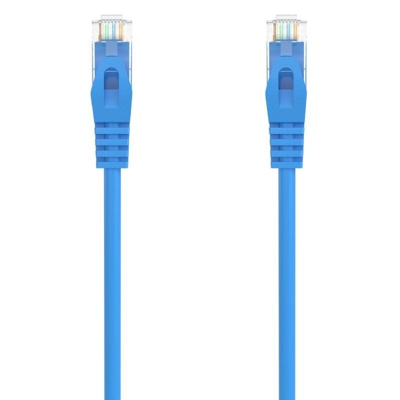 Cable de Red RJ45 AWG24 UTP Aisens A145-0572 Cat.6A/ LSZH/ 50cm/ Azul