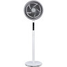 Ventilador de Pie Daewoo DW9007/ 80W/ 5 Aspas 25cm/ 3 Velocidades