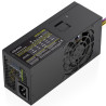 Fuente de Alimentación TFX Aisens ASPC-500TFX-SEOBK/ 500W/ Ventilador 8cm