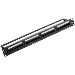 Patch Panel Vention KGCB0/ 24 Puertos/ Cat.6