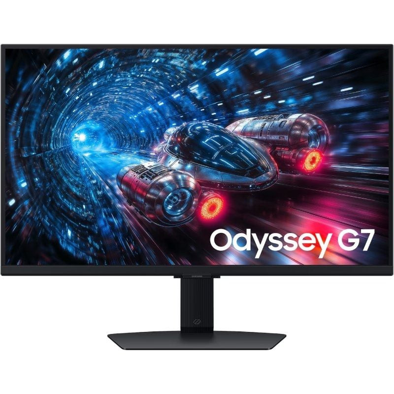 Monitor Gaming Samsung Odyssey G7 G70F S27FG702EU 27'/ 4K/ 1ms/ 360Hz/ IPS/ Regulable en altura/ Negro