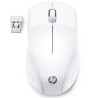 Ratón Inalámbrico HP 220/ Hasta 1600 DPI/ Blanco Nieve