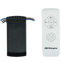 Kit Orbegozo RCM 9000 para Ventilador de Techo/ Incluye Receptor y Mando a Distancia