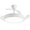Ventilador de Techo Daewoo con aspas retráctiles DW5008/ 30W/ 3 Aspas/ 6 Velocidades