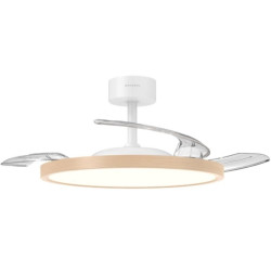 Ventilador de Techo Grunkel SKYWOOD42/ 30W/ 3 Aspas 106cm/ 6 Velocidades