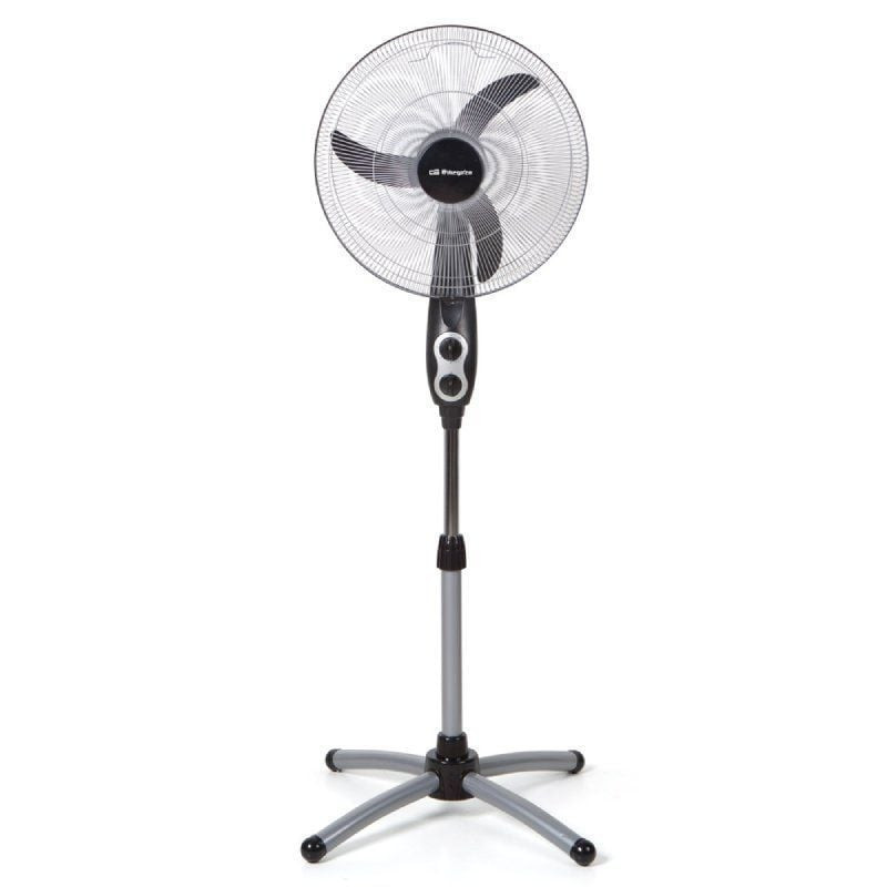 Ventilador de Pie Orbegozo SF 0156/ 60W/ 3 Aspas 45cm/ 3 Velocidades