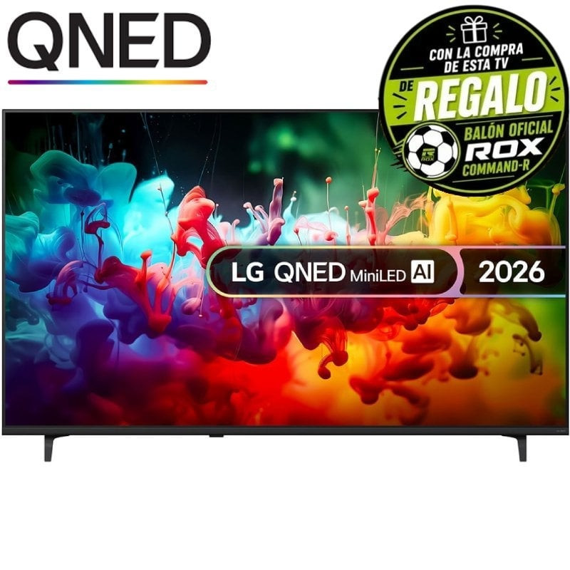Televisor LG QNED evo AI QNED72 Mini LED 65QNED72B6B 65'/ Ultra HD 4K/ Smart TV/ WiFi