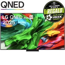 Televisor LG QNED Evo AI 86QNED86A6A 86'/ Ultra HD 4K/ Smart TV/ WiFi