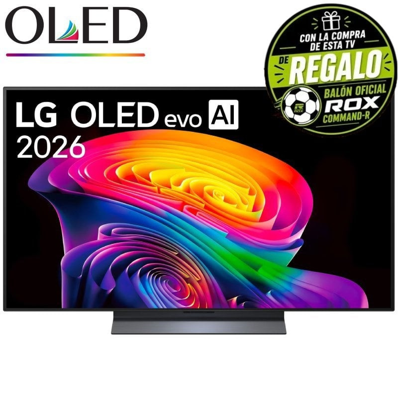 Televisor LG OLED evo AI C6 OLED48C66LB 48'/ Ultra HD 4K/ Smart TV/ WiFi