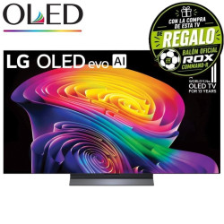 Televisor LG OLED evo AI C6 OLED65C66LB 65'/ Ultra HD 4K/ Smart TV/ WiFi
