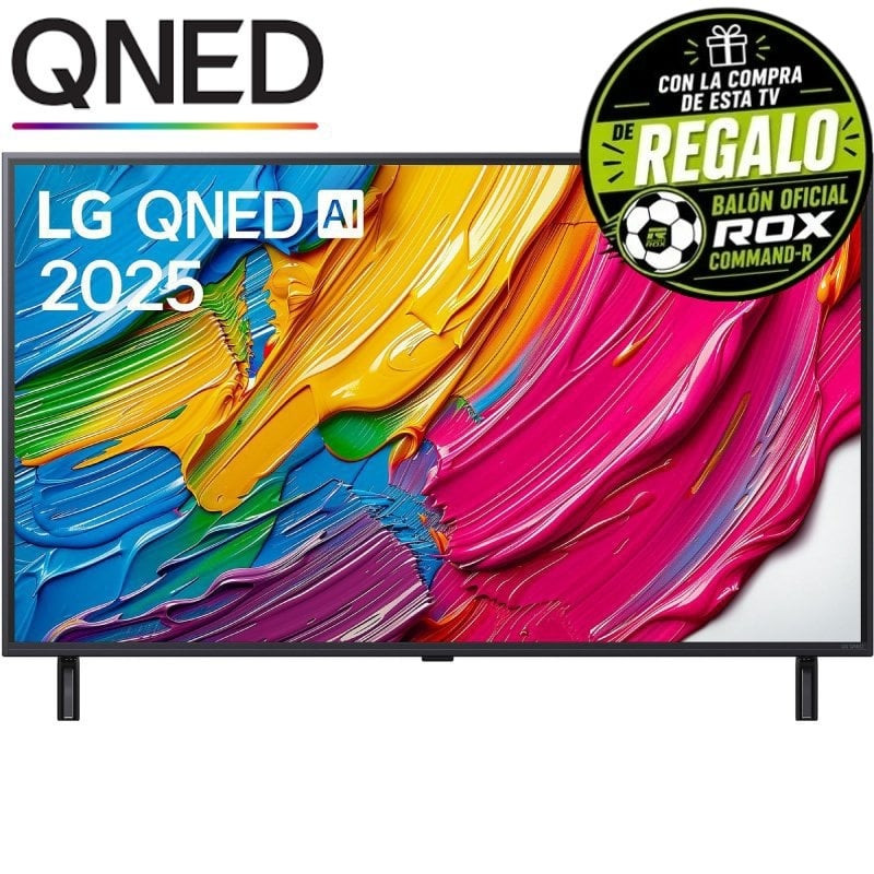 Televisor LG QNED AI QNED80 43QNED80A6A 43'/ Ultra HD 4K/ Smart TV/ WiFi