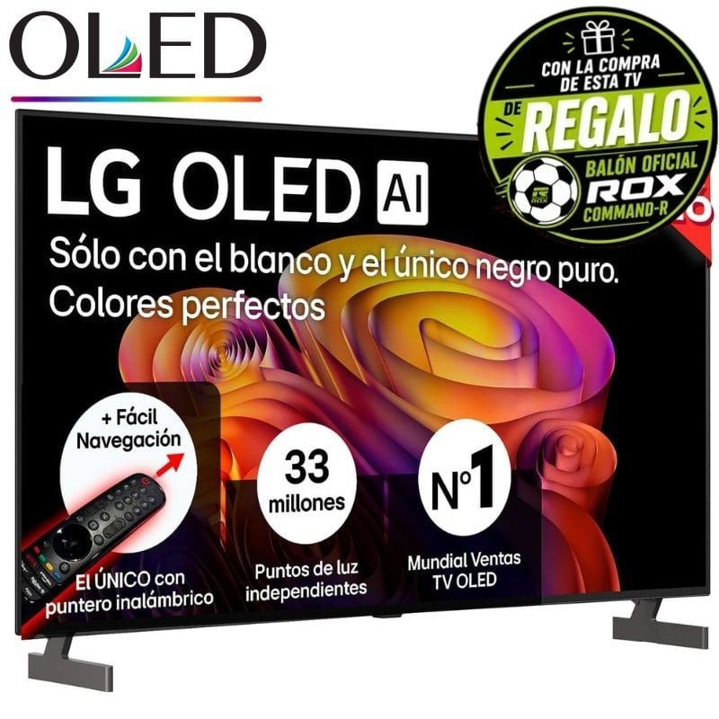 Televisor LG OLED AI B6 OLED55B6ELC 55'/ Ultra HD 4K/ Smart TV/ WiFi