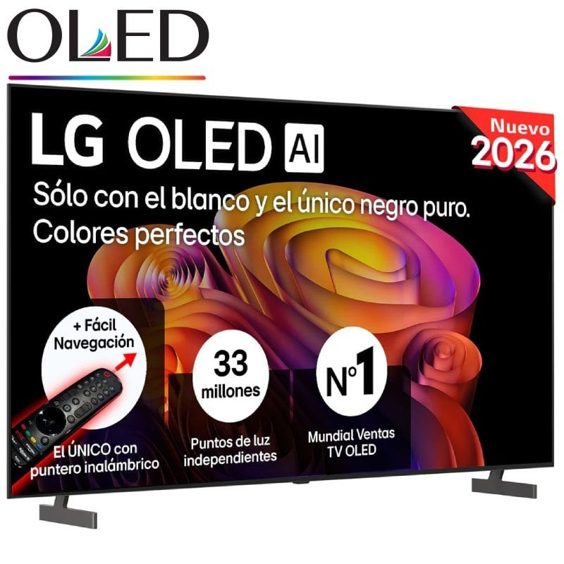 Televisor LG OLED AI B6 OLED77B6ELC 77'/ Ultra HD 4K/ Smart TV/ WiFi