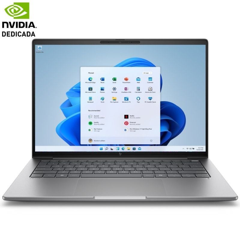 Portátil Workstation HP ZBook 8 G1i Intel Core Ultra 7-265H/ 64GB/ 1TB SSD/ RTX 500 Ada/ 14'/ Win11 Pro