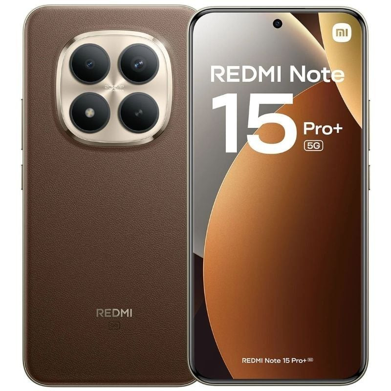 Smartphone Xiaomi Redmi Note 15 Pro Plus 12GB/ 512GB/ 6.83'/ 5G/ Marrón