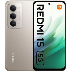 Smartphone Xiaomi Redmi 15 4GB/ 128GB/ 6.9'/ 5G/ Gris Titán