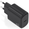 Cargador de Pared GaN Aisens A110-0976/ 1xUSB Tipo-C/ 30W/ Negro