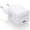 Cargador de Pared GaN Aisens ASCH-30W1P035-W/ 1xUSB Tipo-C/ 30W